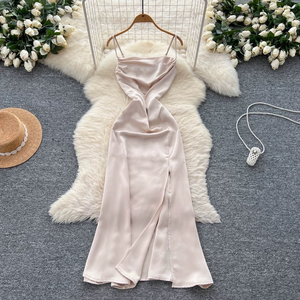 Fun night out silk dress FD401 image