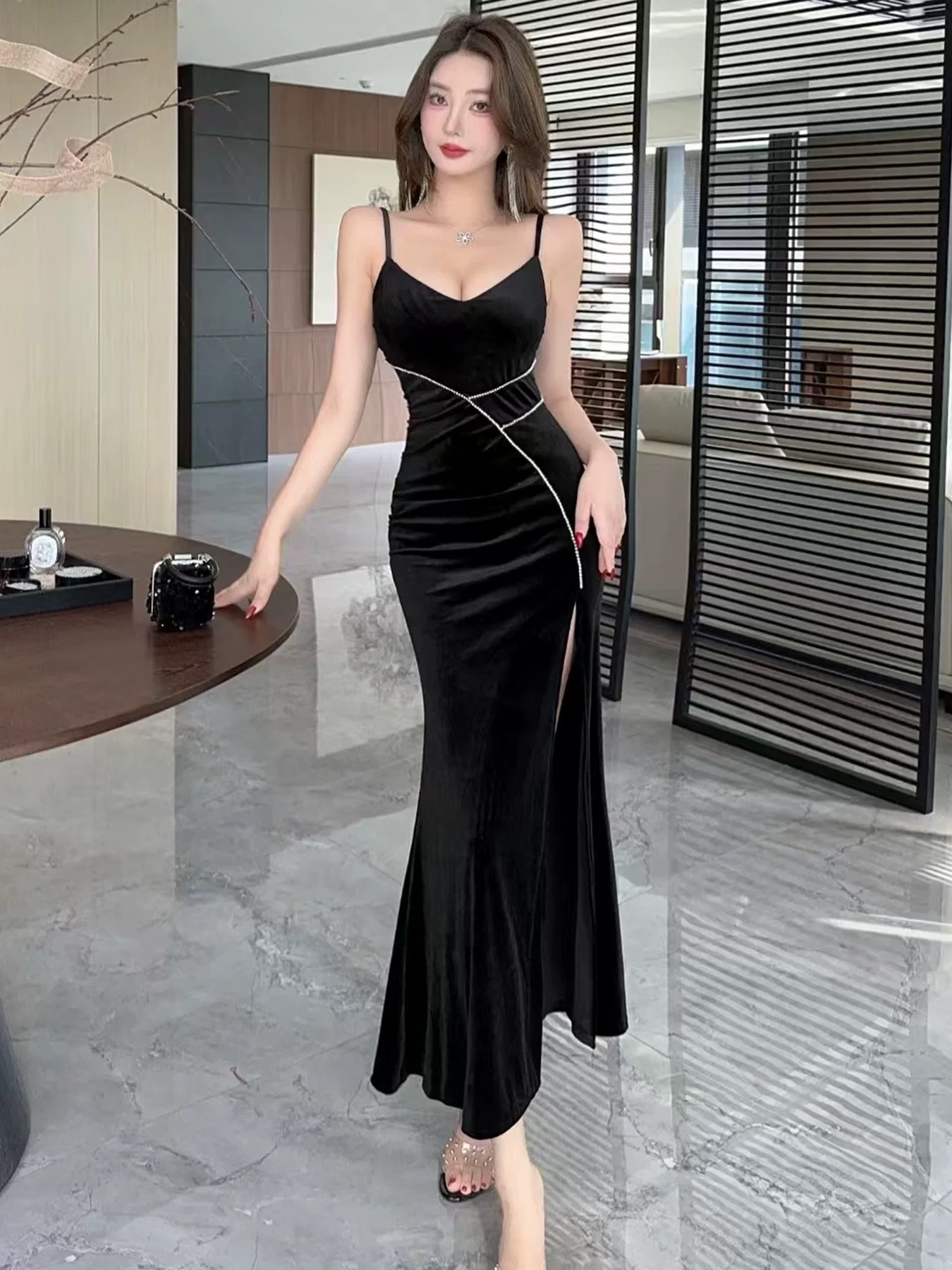 Eyes on me high quality dress FD1357 image