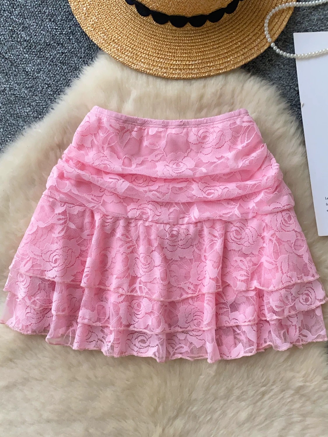 American citizen lace skirt CS198 image