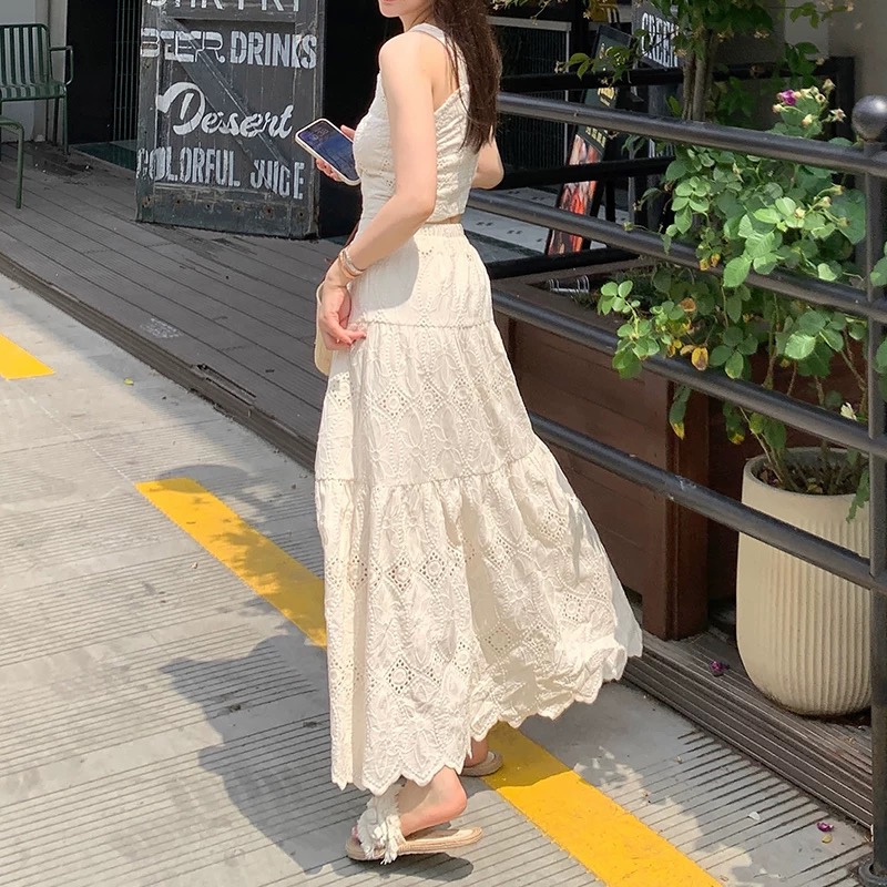 Love effect lace skirt CS125 image