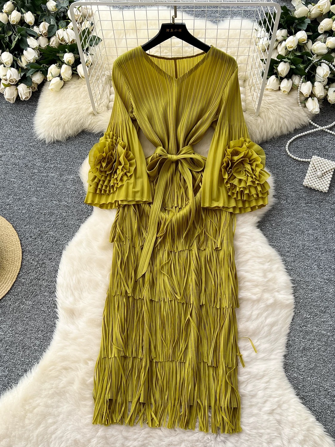 Sherri designer miyaki dress FD408