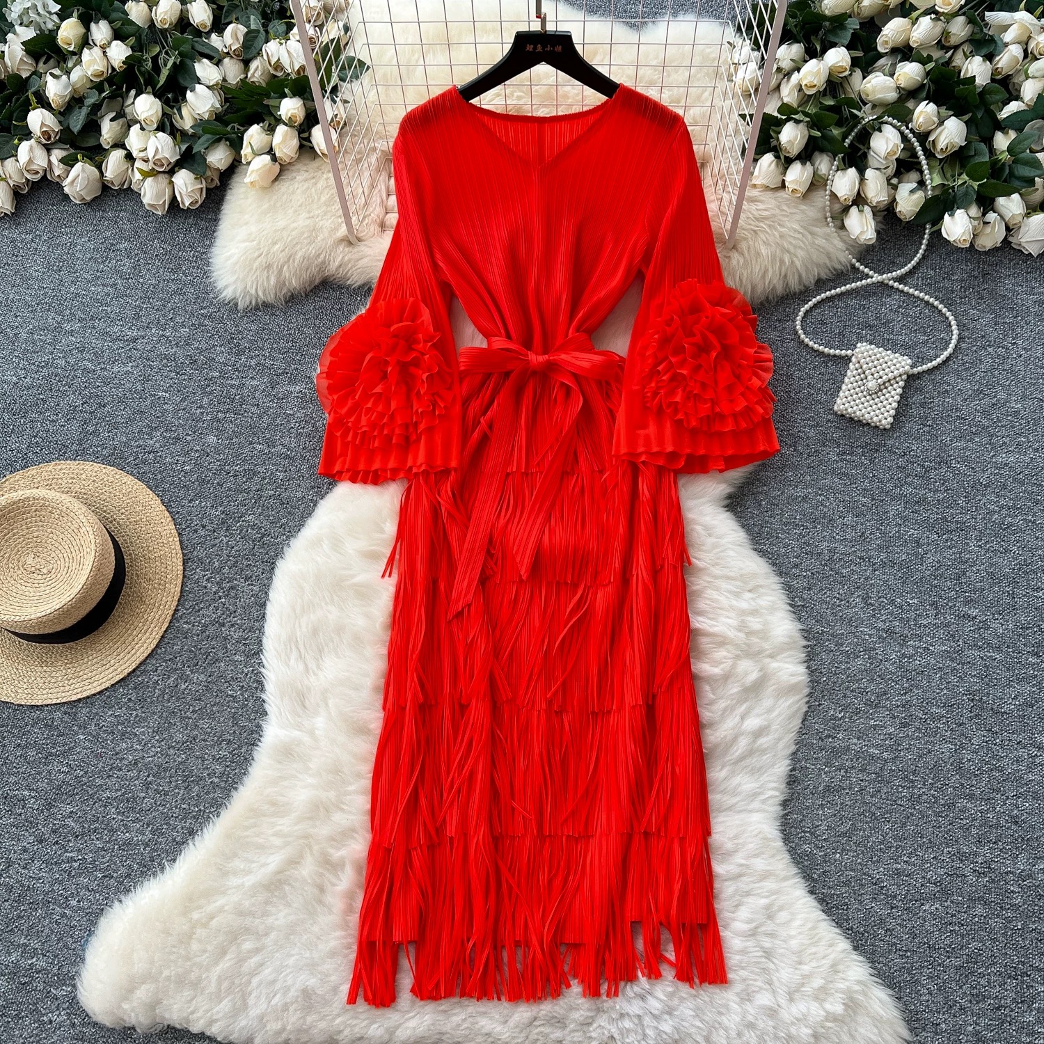 Sherri designer miyaki dress FD408 image