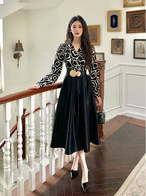 Formal day dress FD1340 image