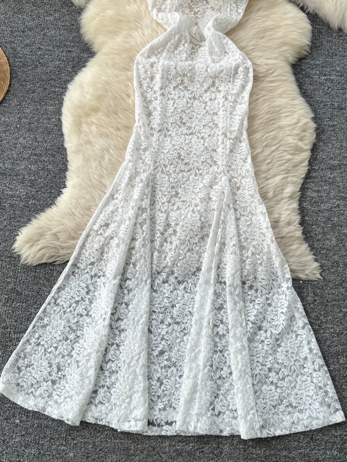 Lake como lace dress CD2248 image