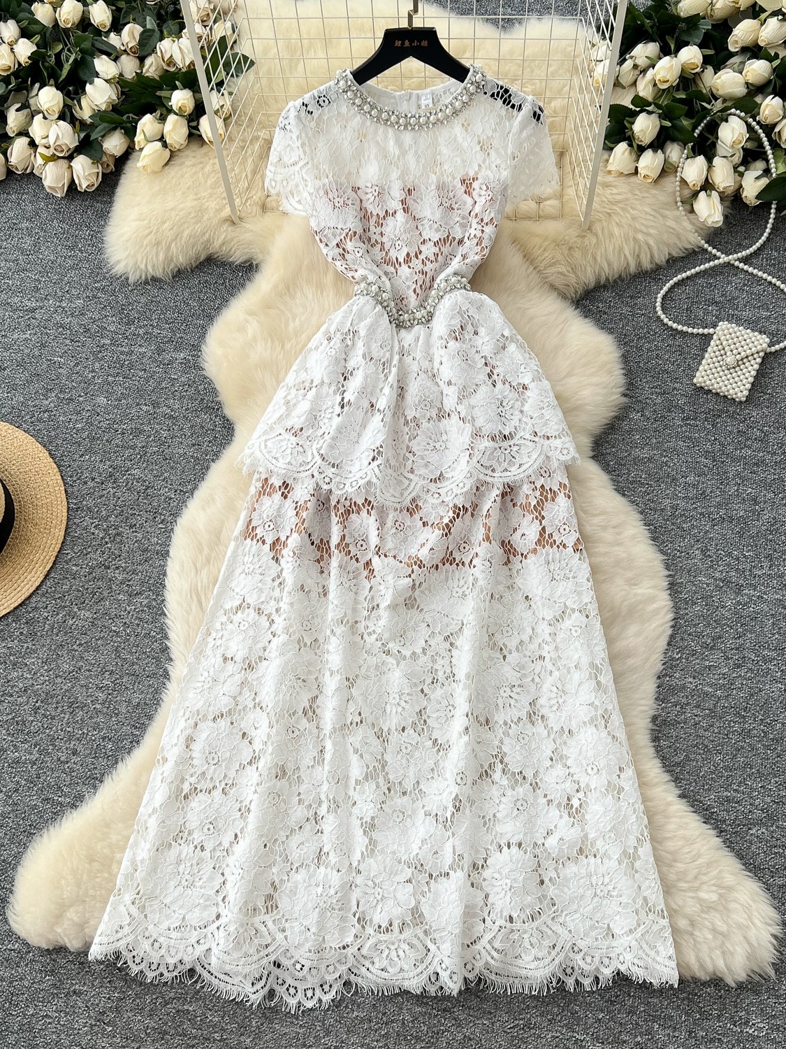 Alani lace dress FD398 image