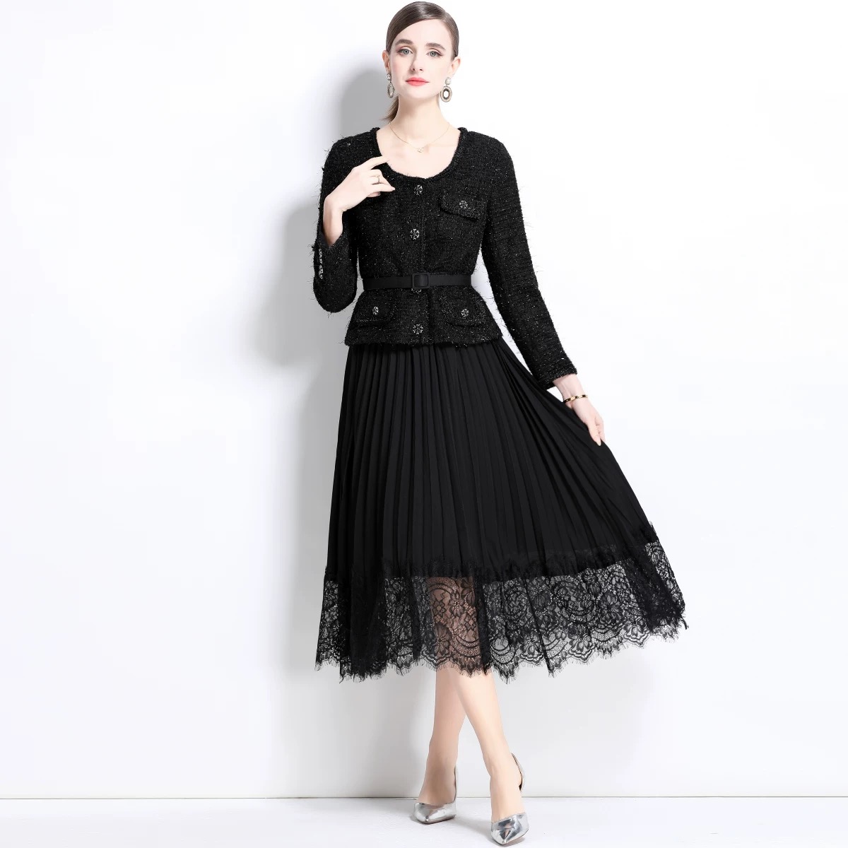 Come my way lace dress FD1334 image