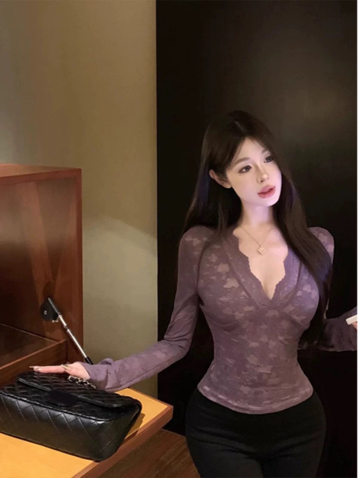 Tonight’s invite lace top CTO933 image