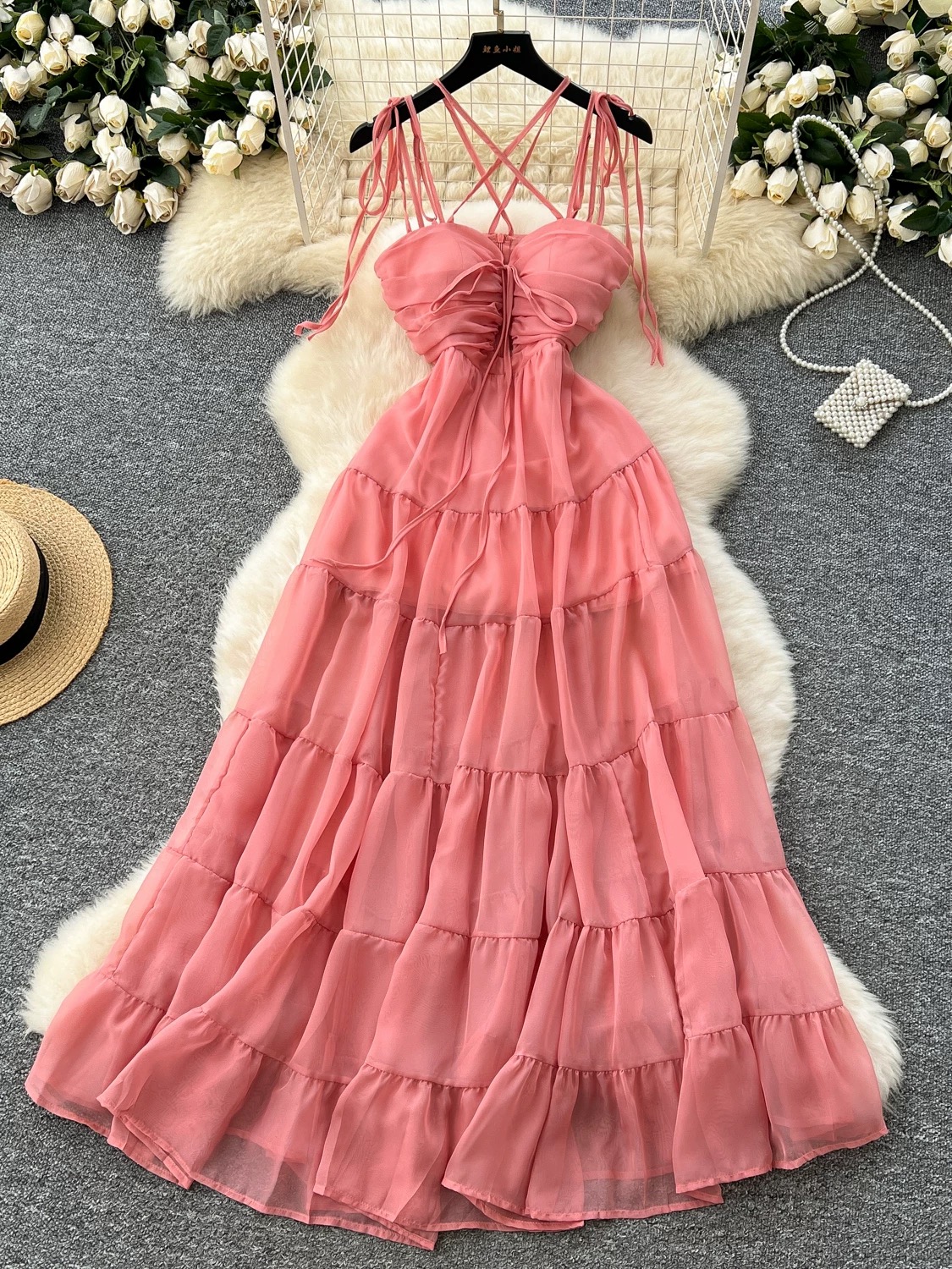 Seashell lace dress CD1100