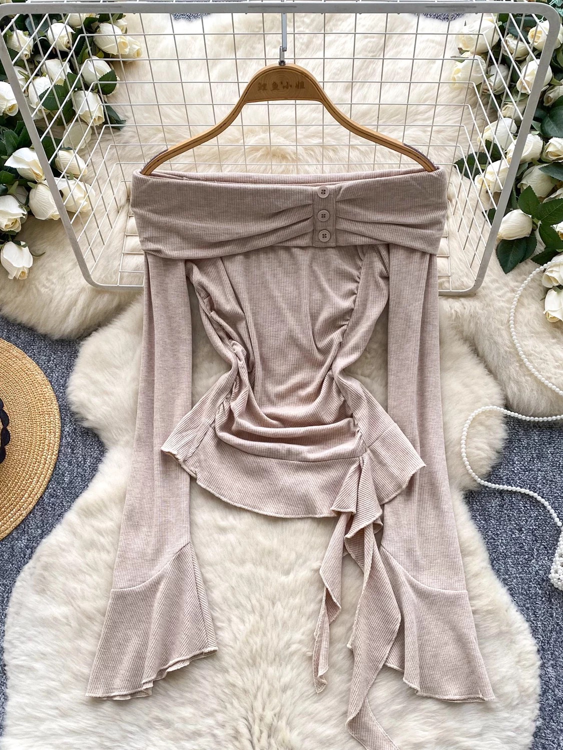 Rich aunty Sunday top CTO812 image