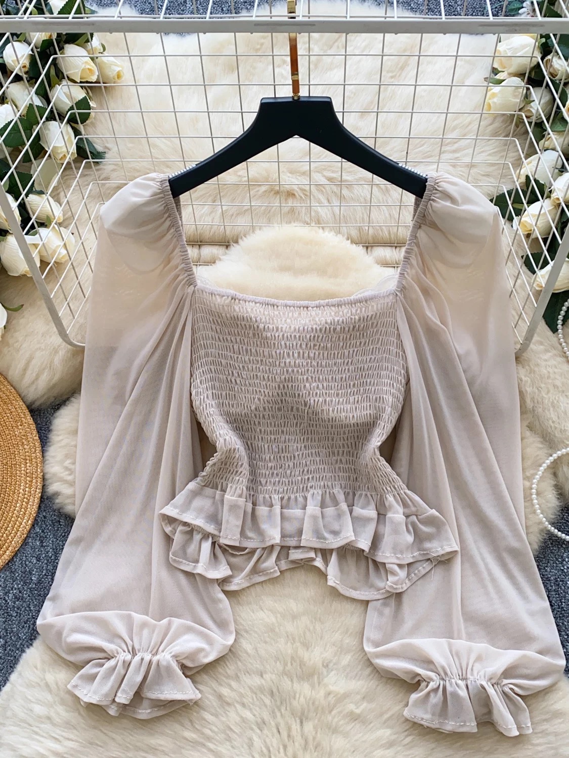 Pretty girls like casual top CTO811 image