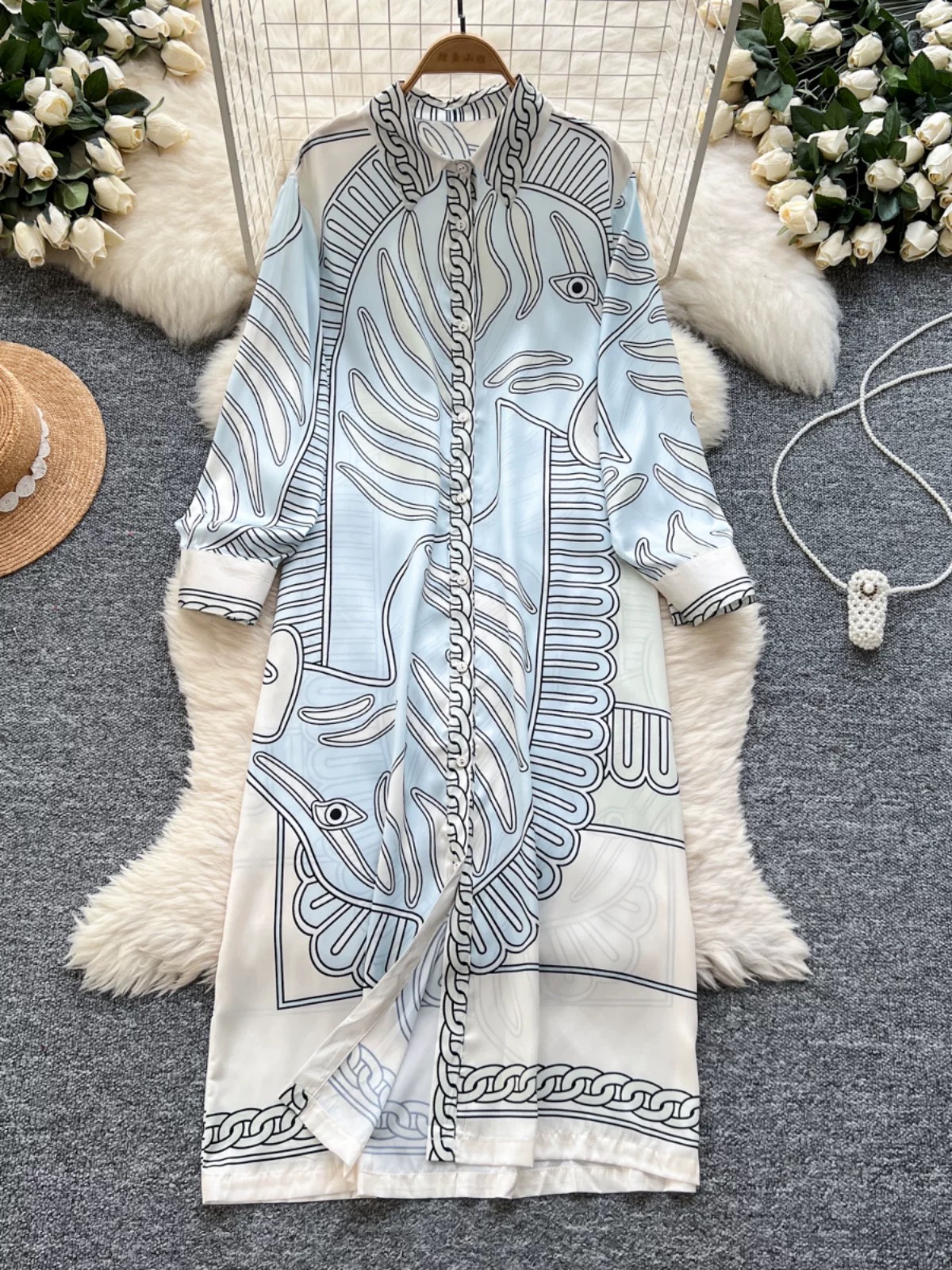 Lucky Lucy shirt dress SD120 image