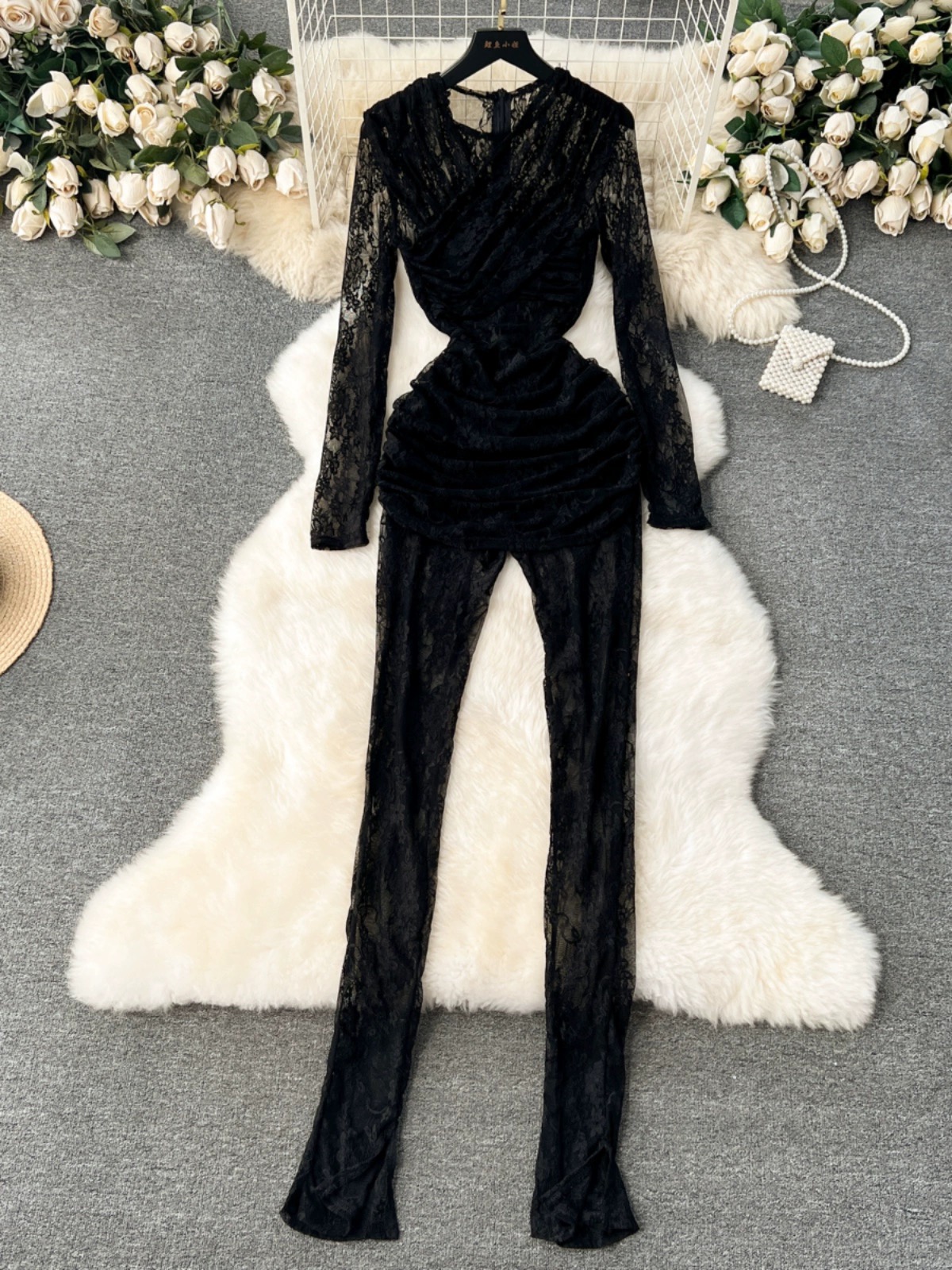 More than a friend lace jumpsuit CJS142 images