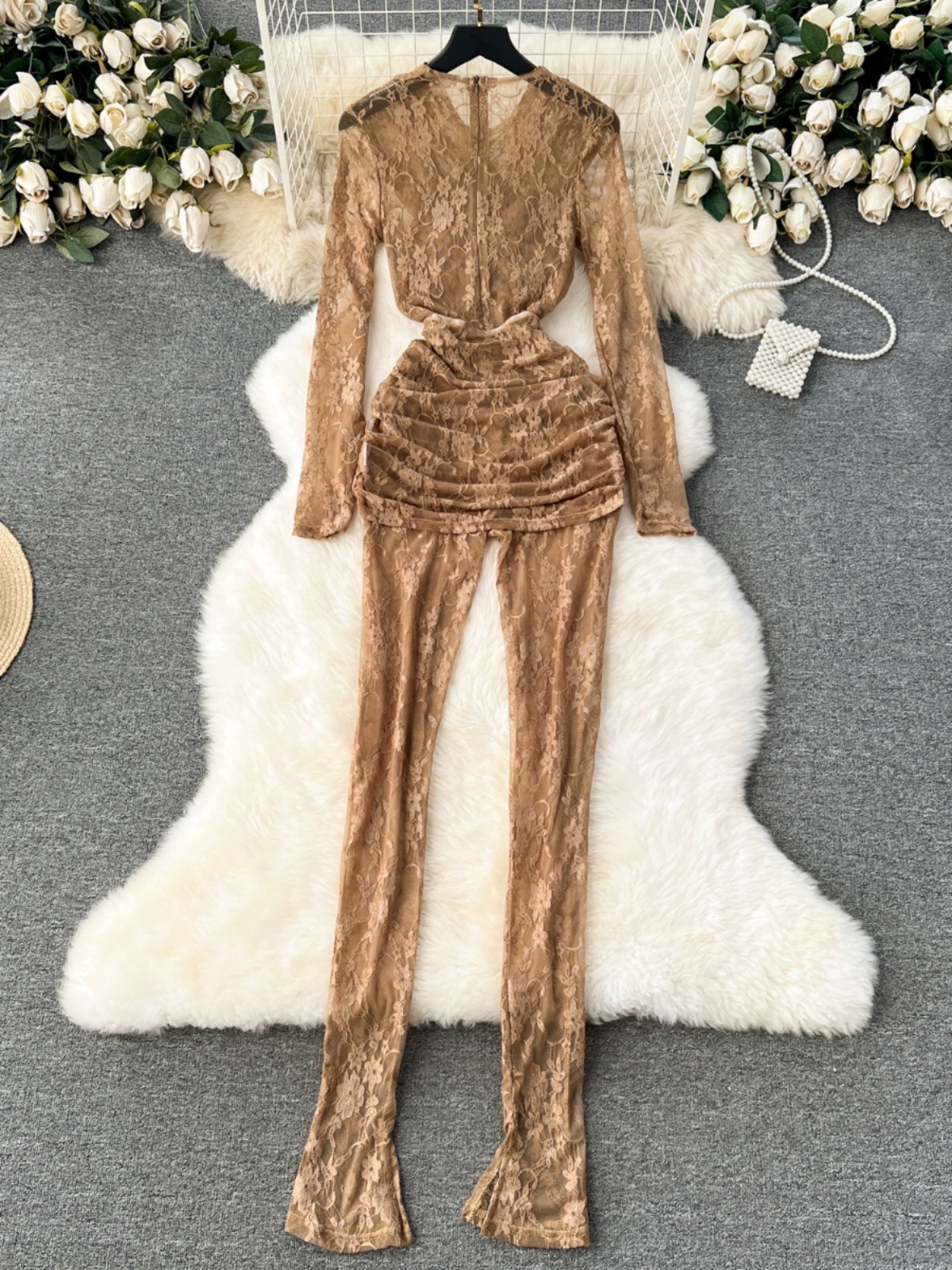 More than a friend lace jumpsuit CJS142 images