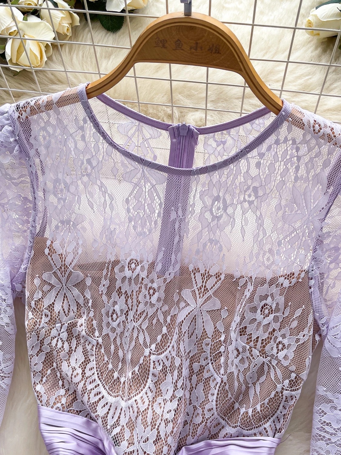 Rich updates lace dress FD1236 image