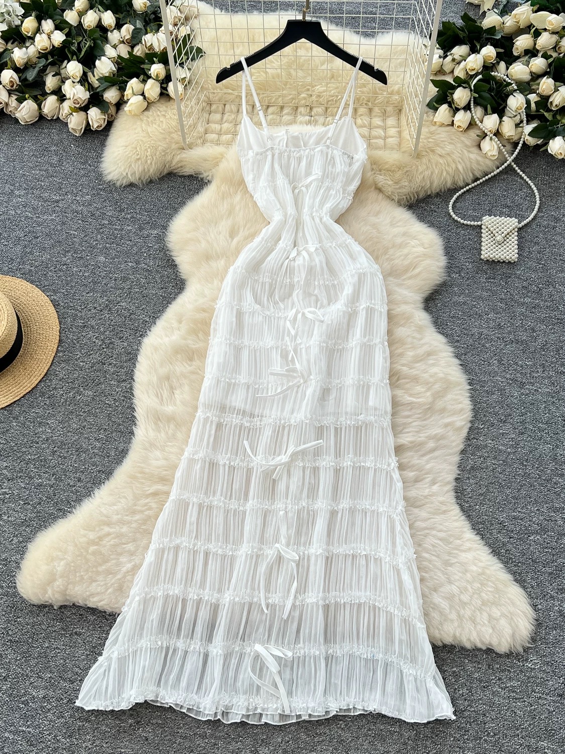 Sunflowers & bright fields dress CD1901 image