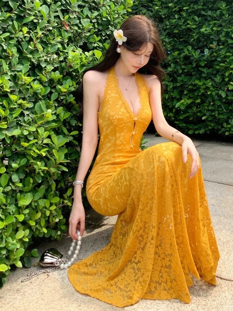 On scene lace dress CD1899 image