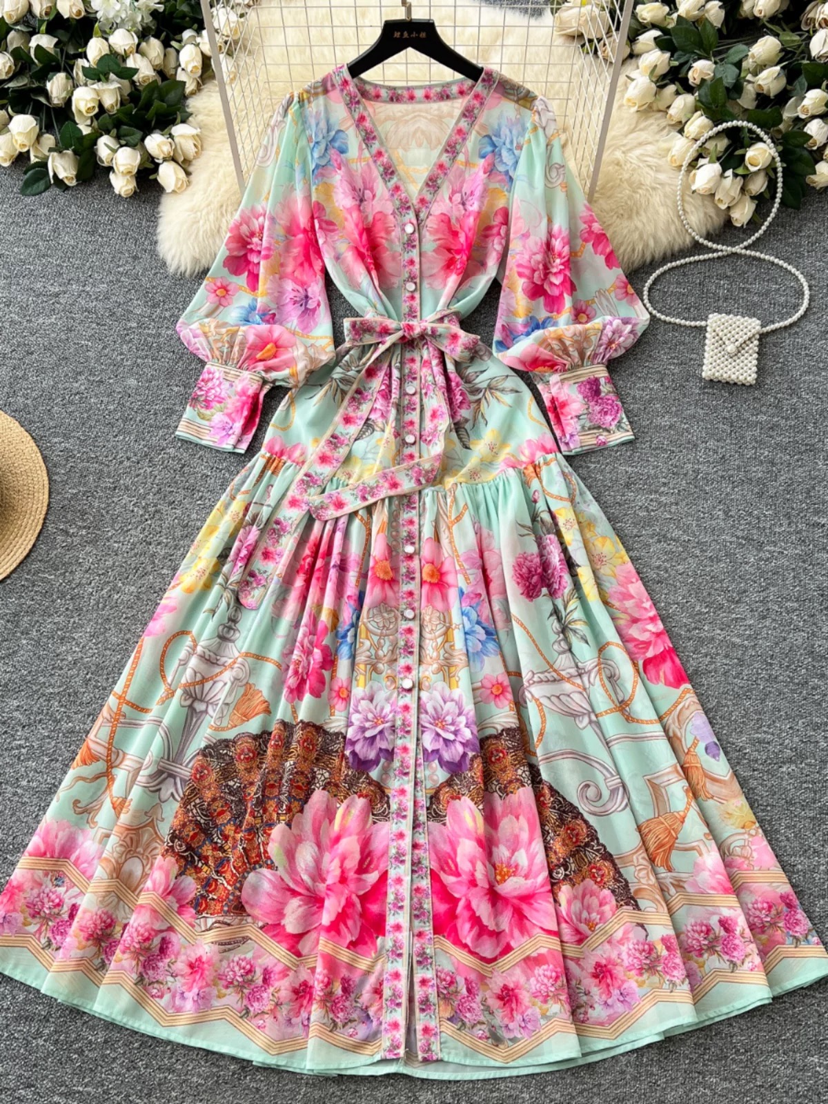 Rock with me dress ED388