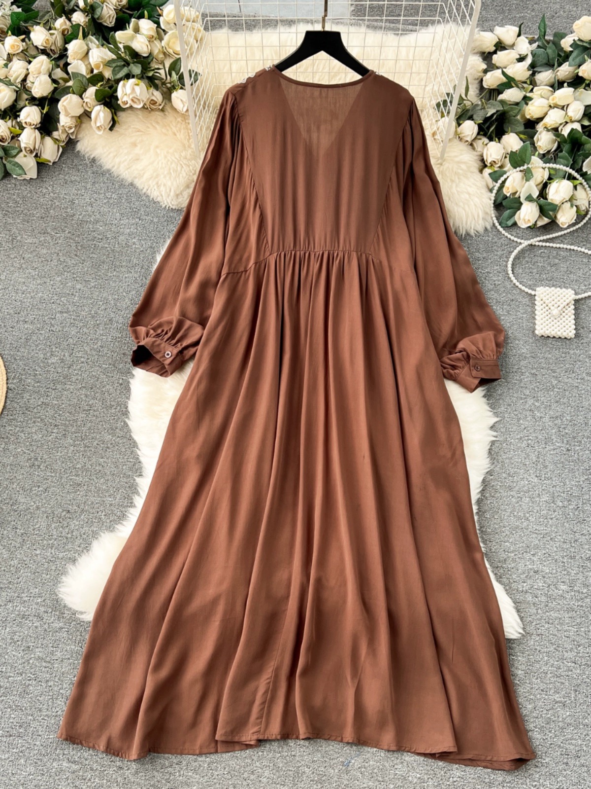 She’s in bloom embroidery dress CD1321 image