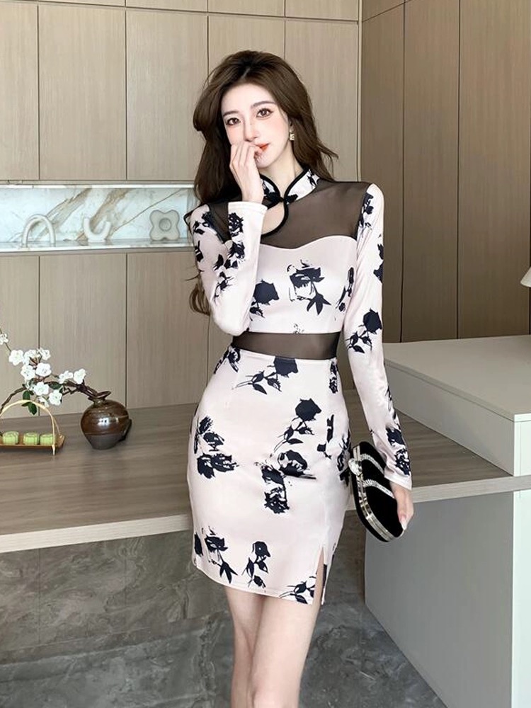 Just a casual day qipao dress Q102 image