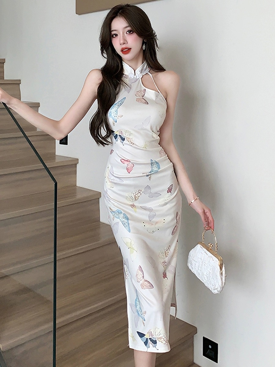 Love you more qipao dress Q105