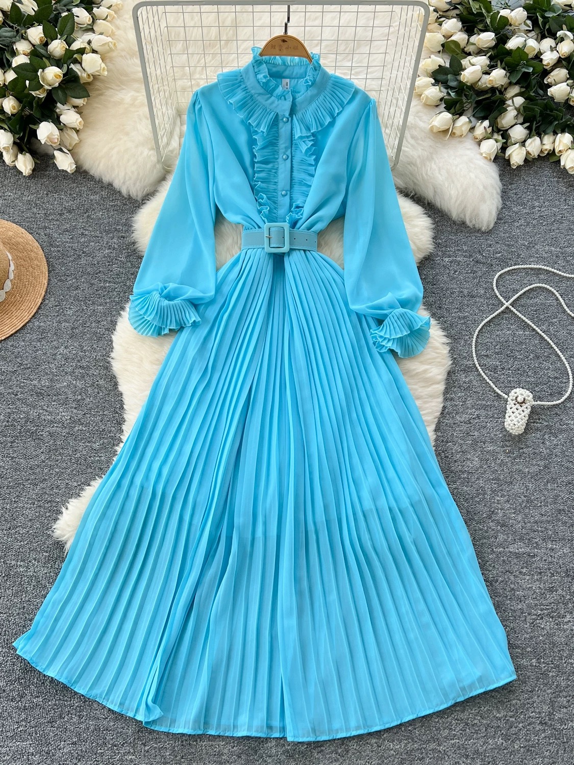 Hopped off the jet dress  FD775 image