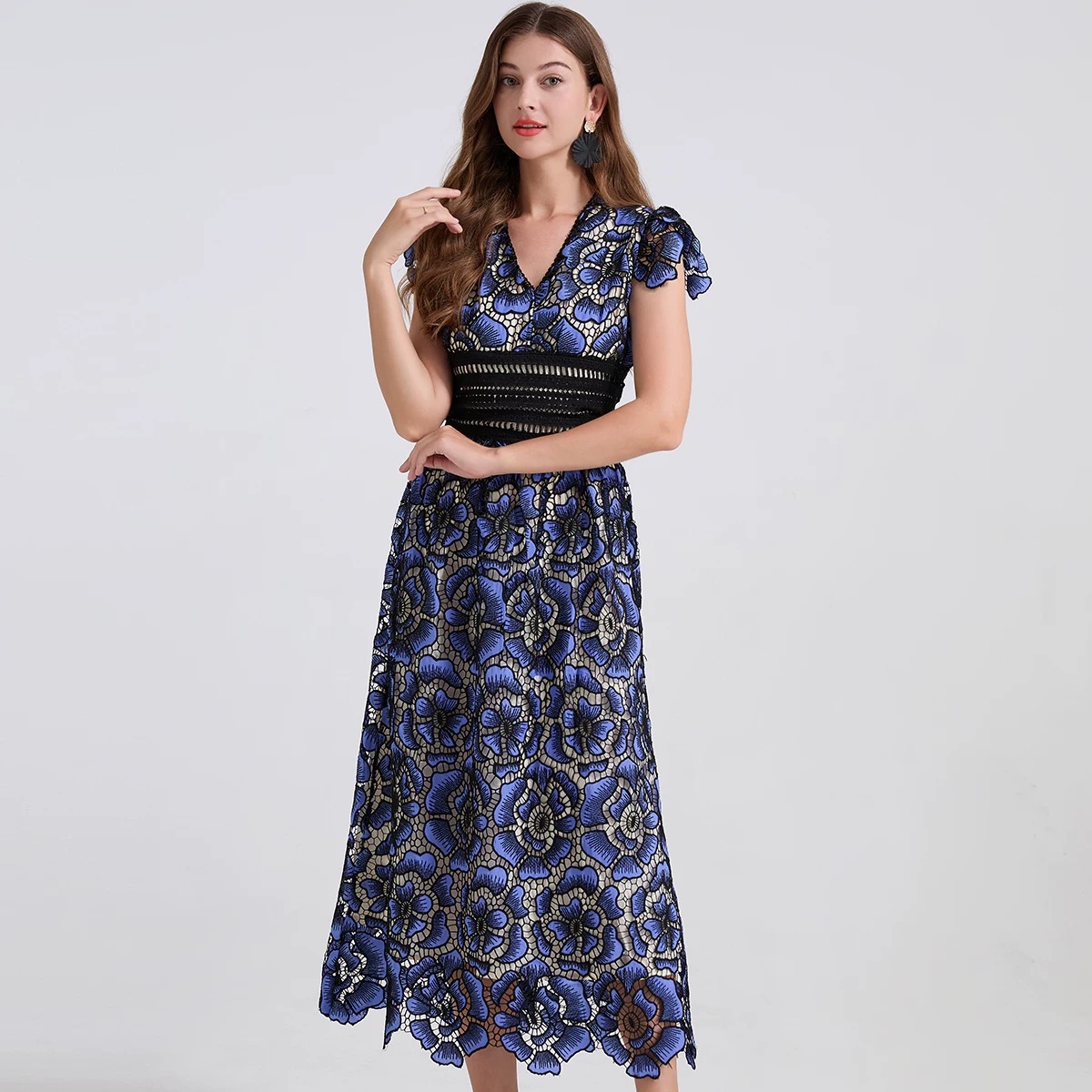 No excuses lace dress FD399 image