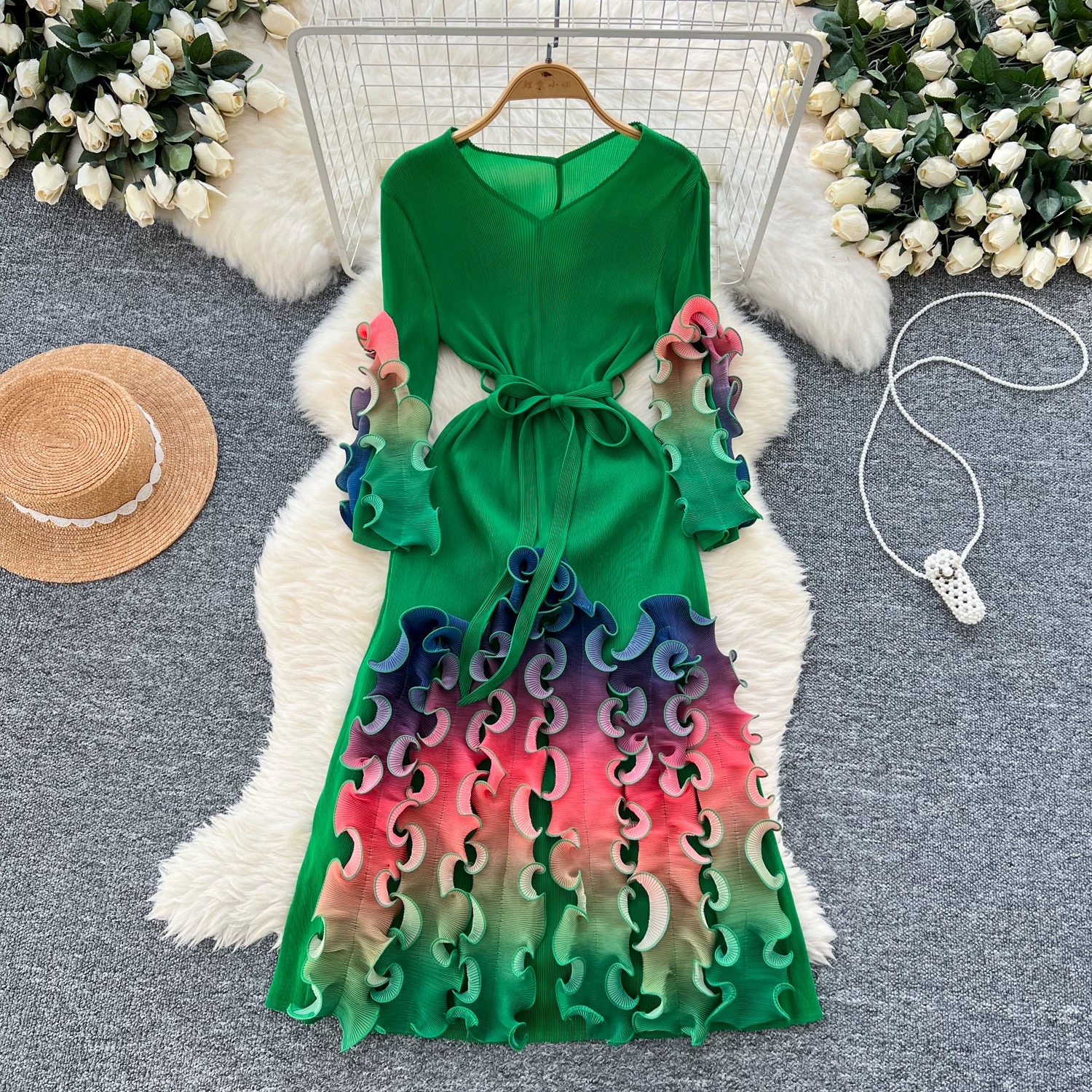 Diana dainty miyaki dress FD659 image