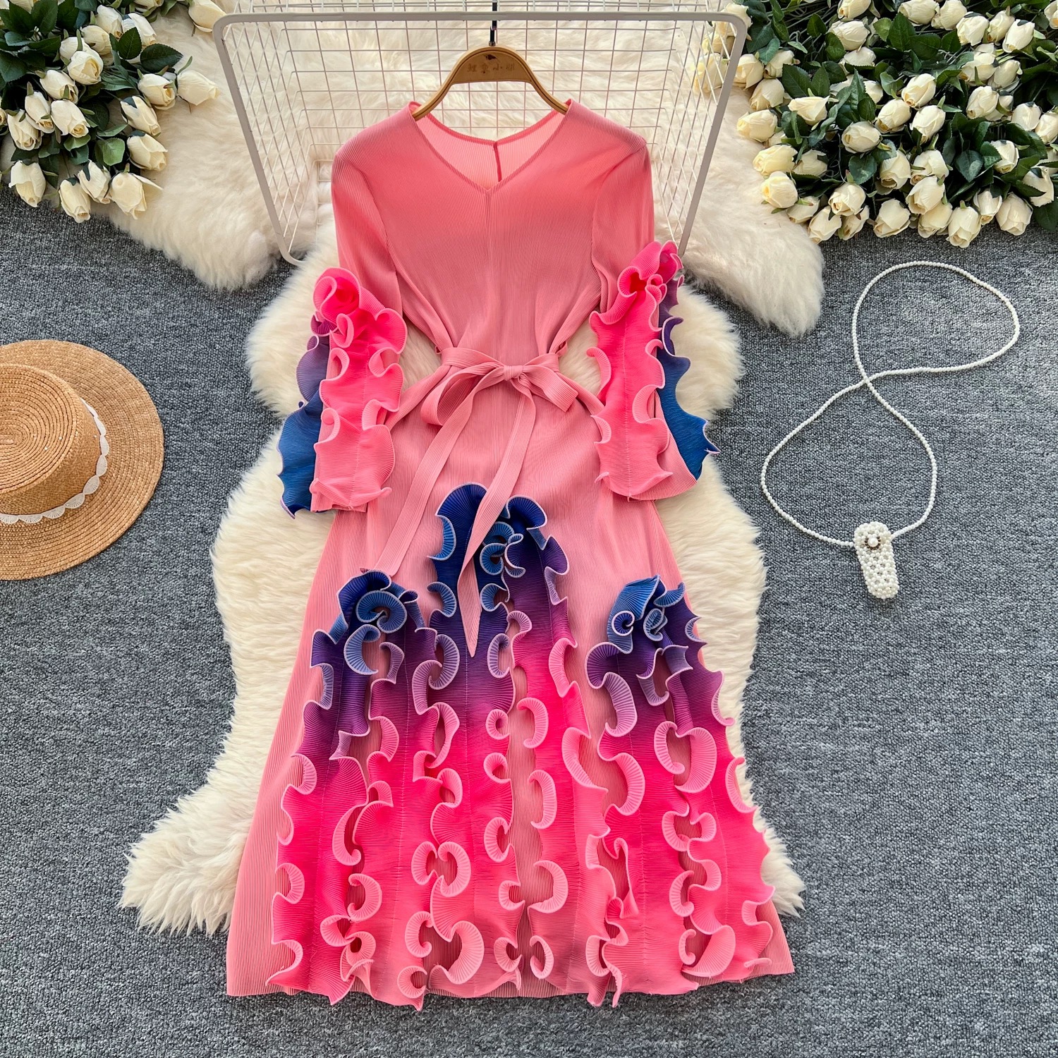 Diana dainty miyaki dress FD659 image