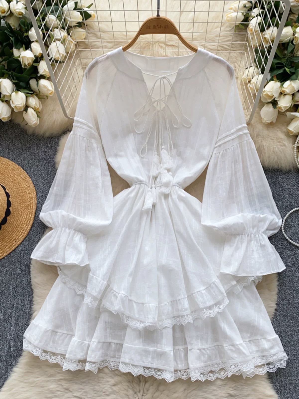 Yasmine embroidery dress CD1922 image