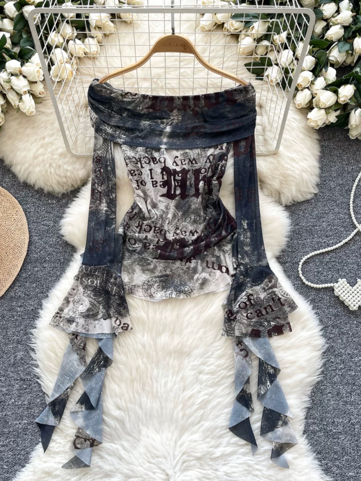 Straight as varsity top CTO637 image