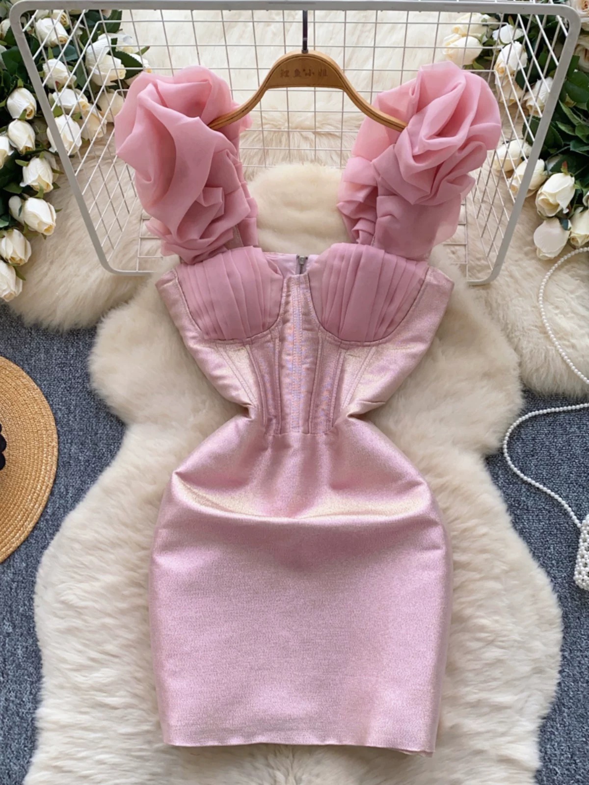 Lowkey baddie dress FBC407