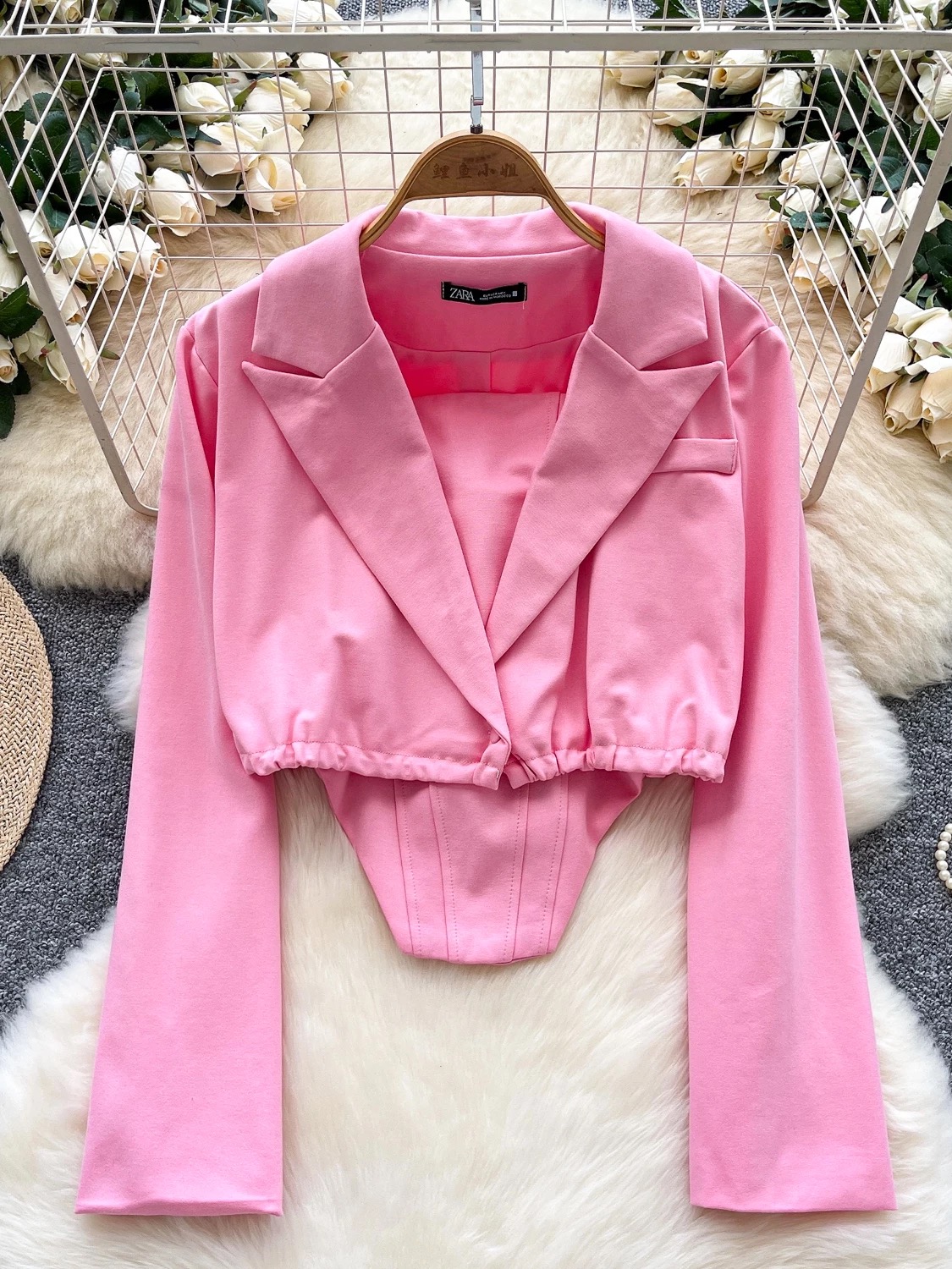 Bold choice blazer & corset top CTO799 image