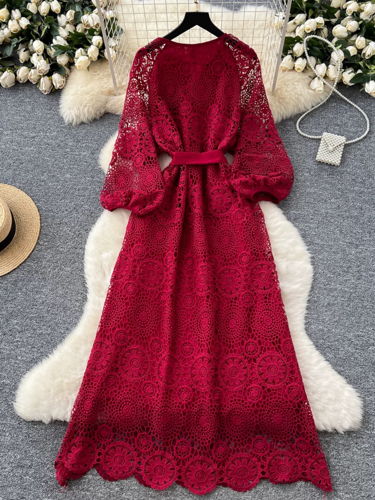 Faith around me lace dress FD781 image