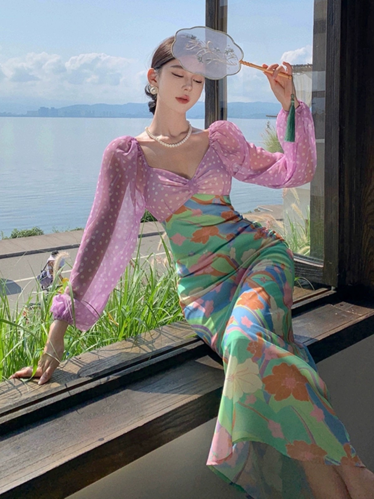 Caught in the drama Dress CBC575