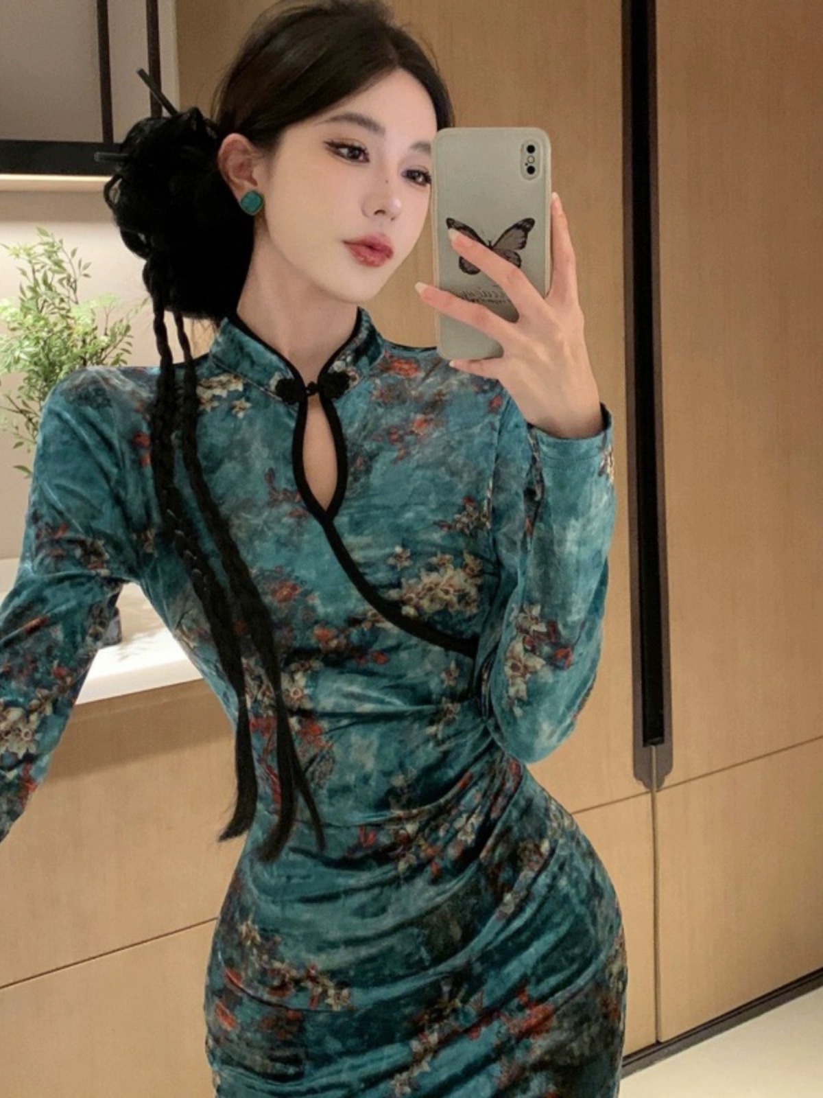 Hot for you qipao dress Q112