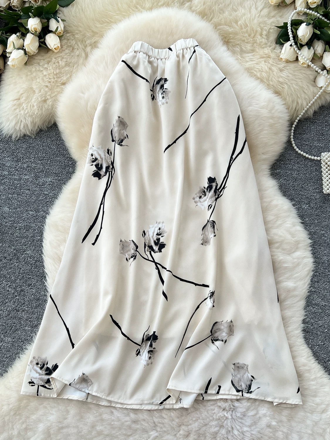 Rich aunty skirt CS172 image