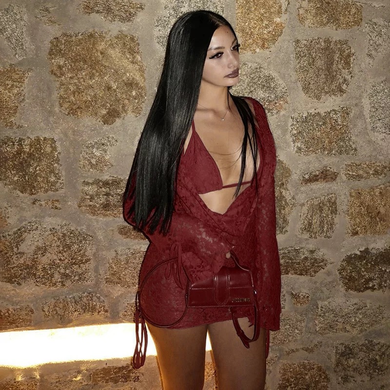 The audacity lace dress CBC1065 image