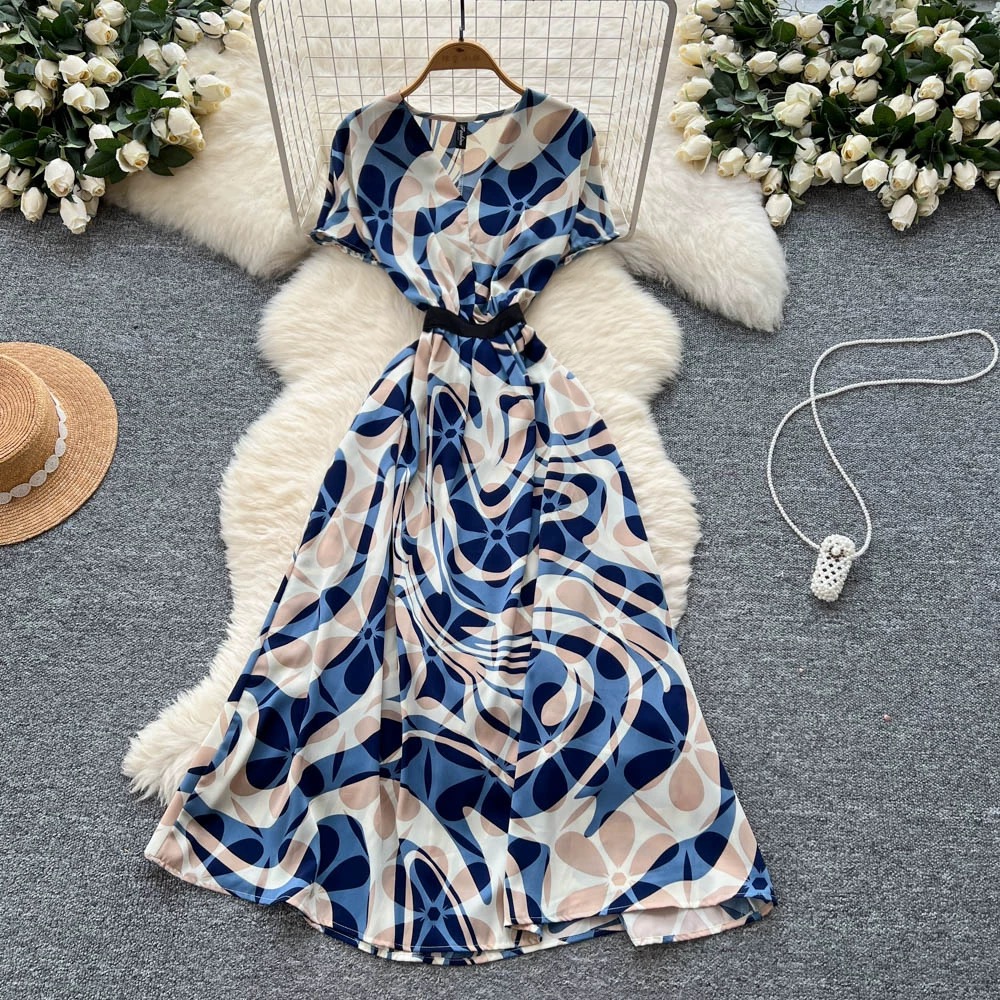 Sunset in a smart house dress CD203 image