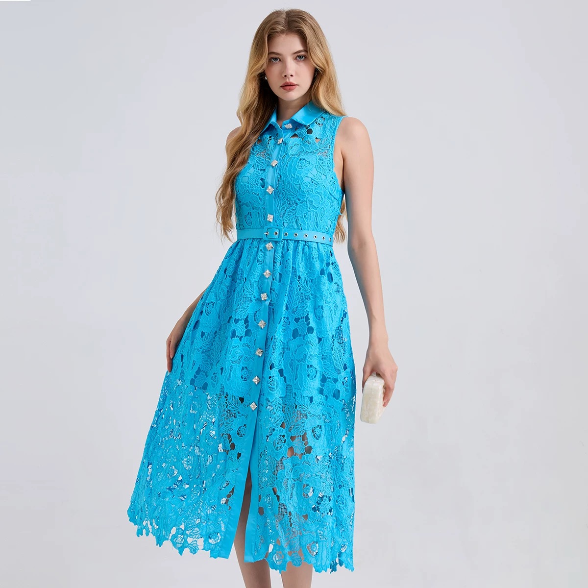 The queen has arrived lace dress FD391 image