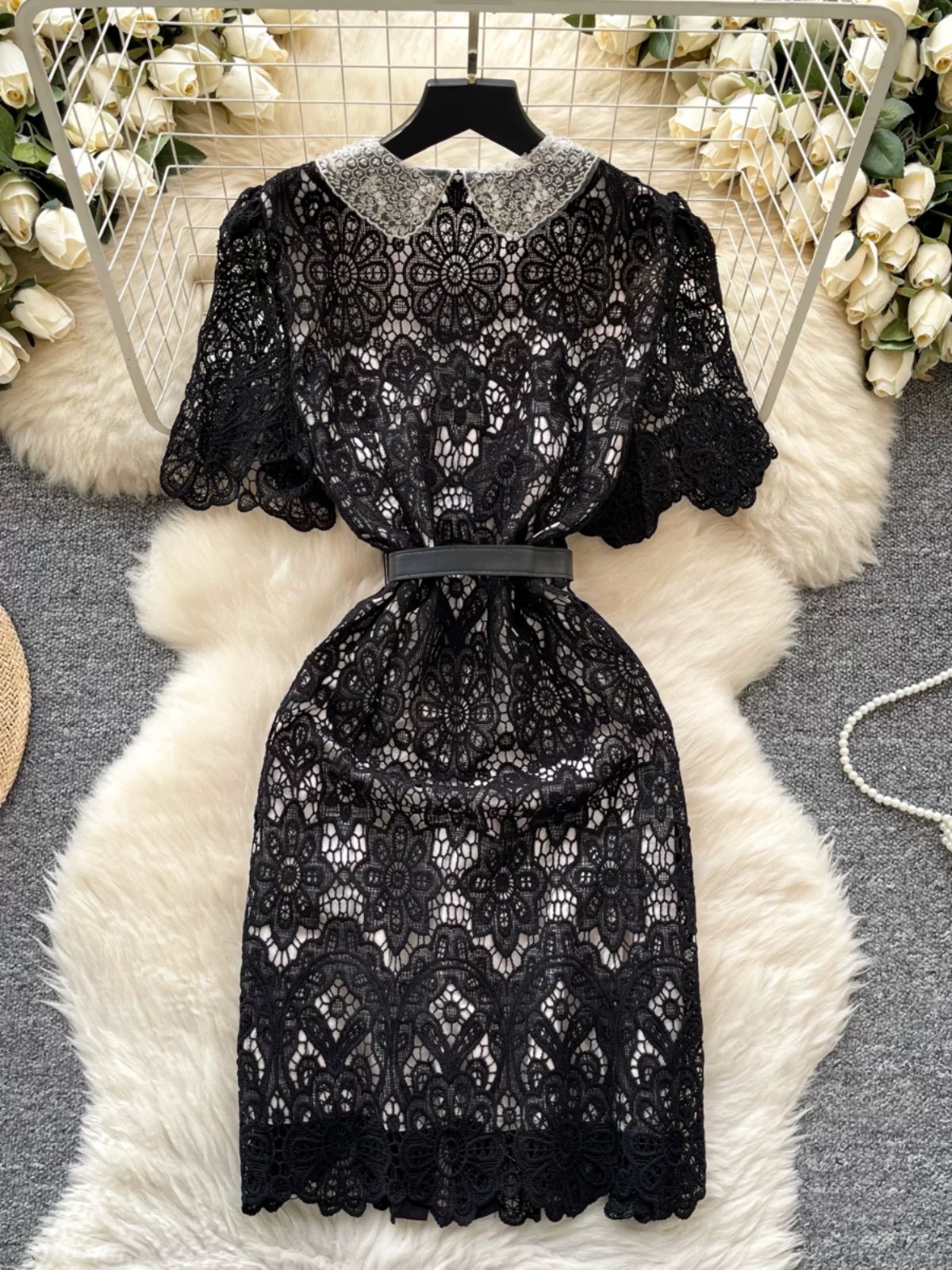 High esteem lace dress FBC432 image