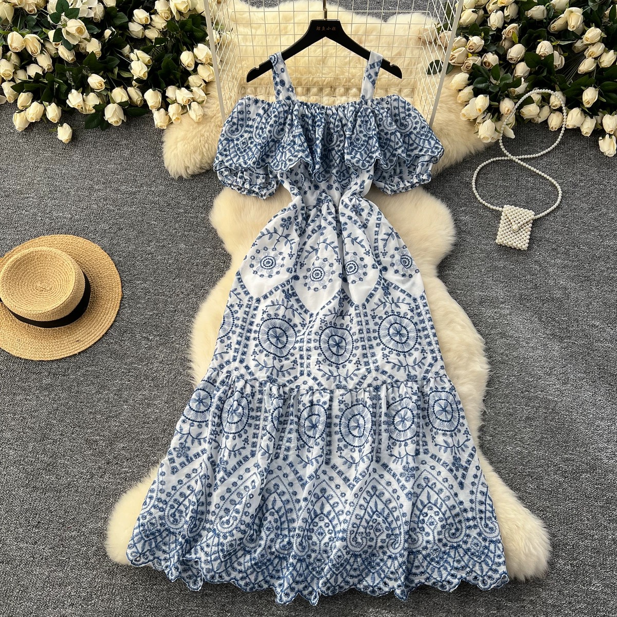 Twisted lover lace dress FD1041 image