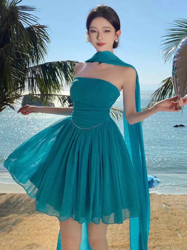 Deep blue sea dress CD1011 image