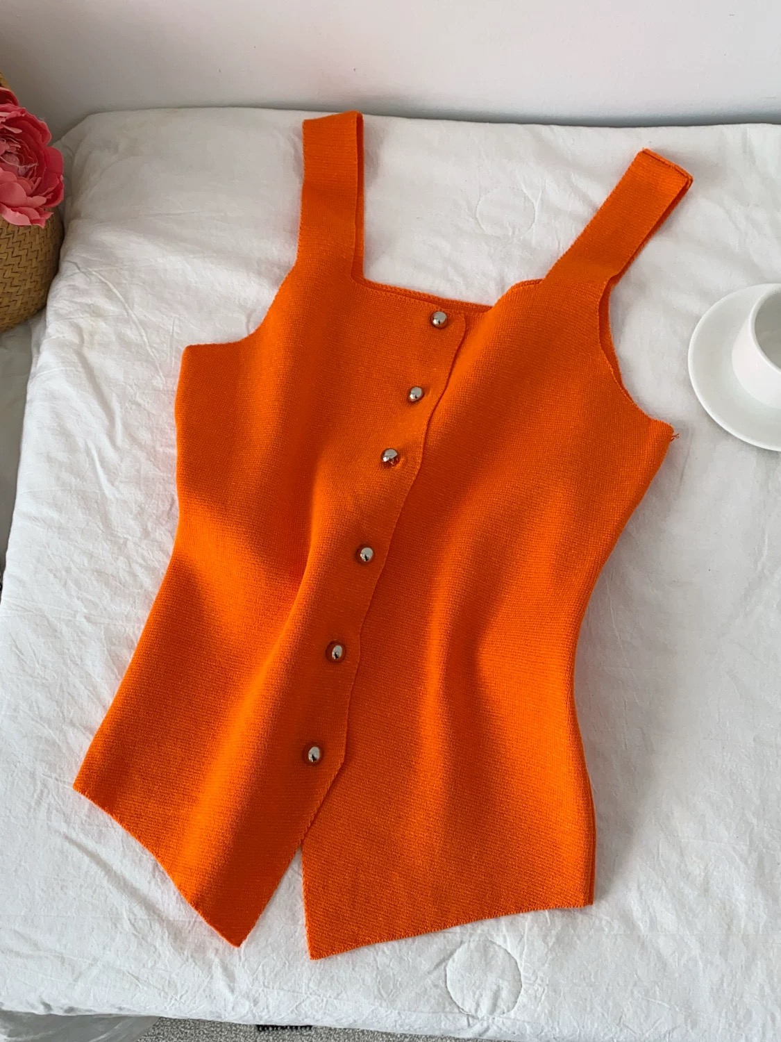 Romantic look vest top KTO286 image