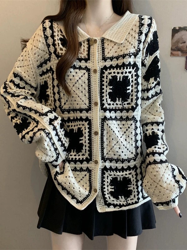 Knitted timed top KTO284 image