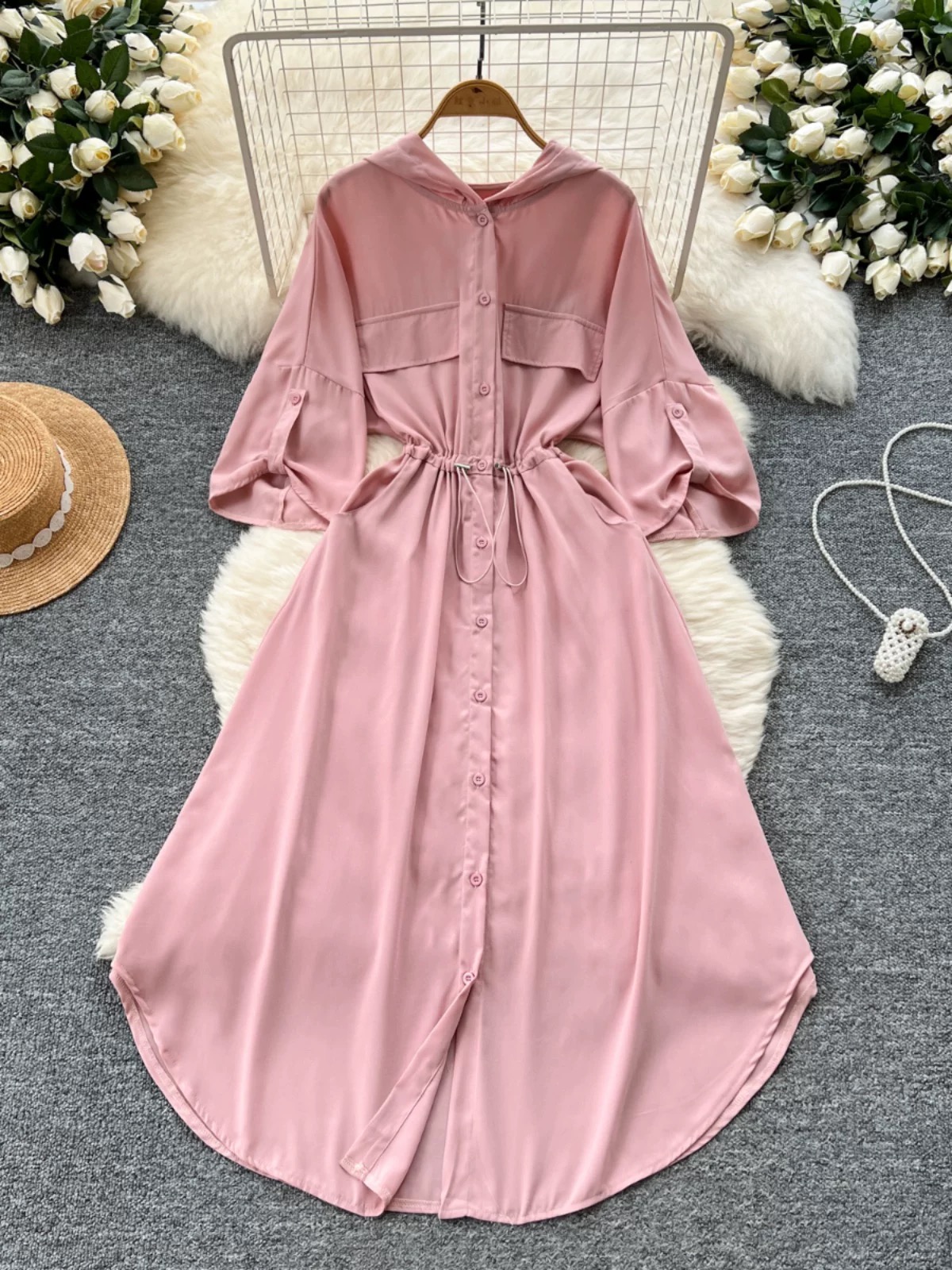 Perfectly beautiful hoodie Dress CD1153
