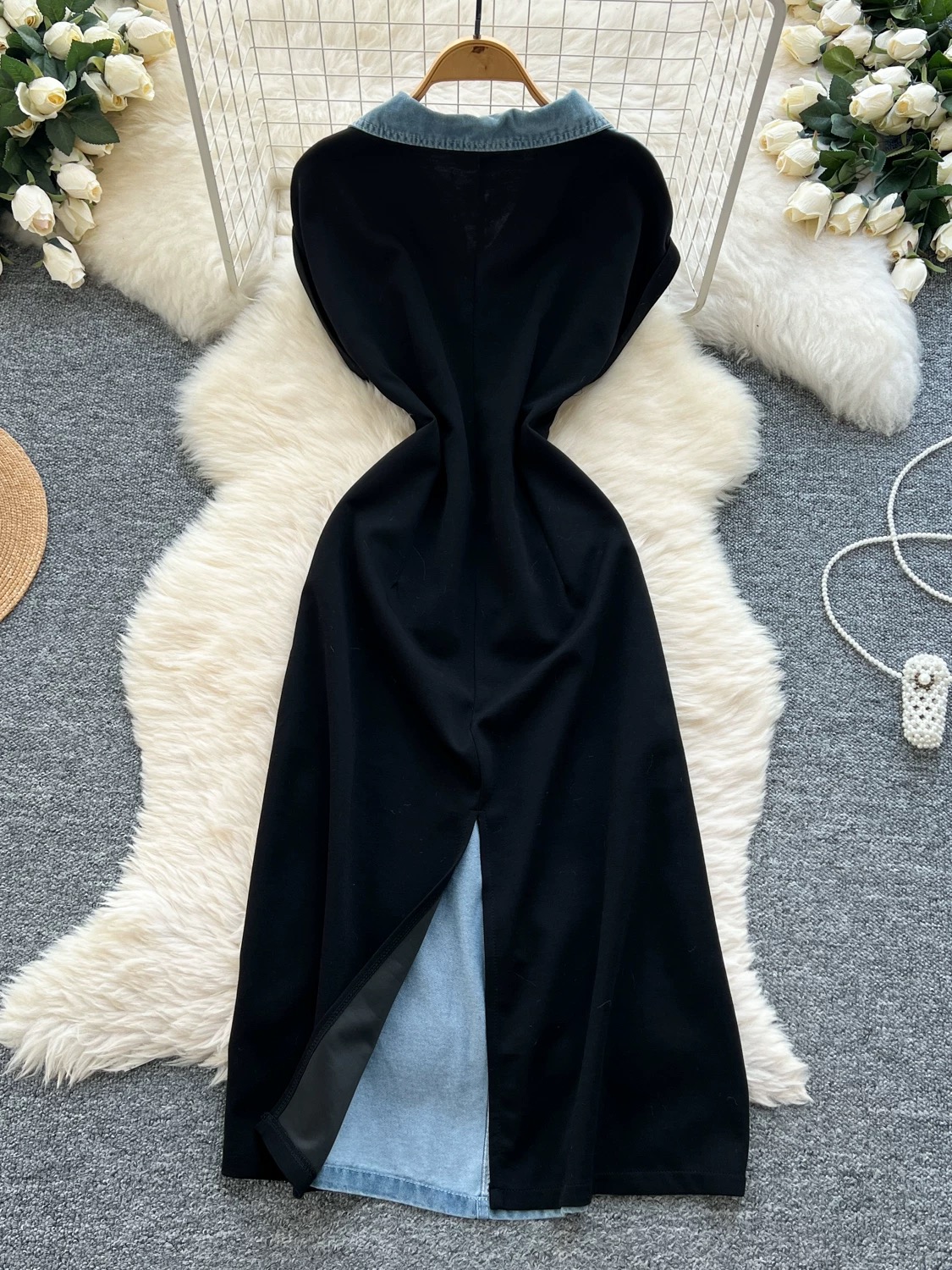 Making friends denim dress DD89 image