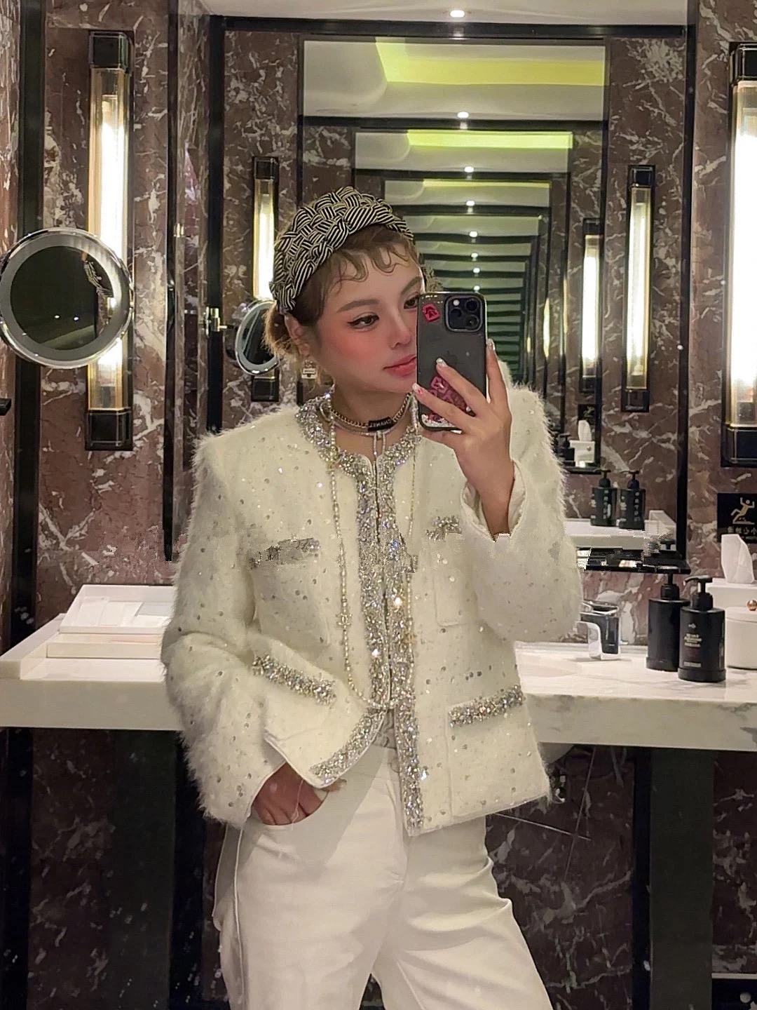 Flashy never trashy blazer BL166 image