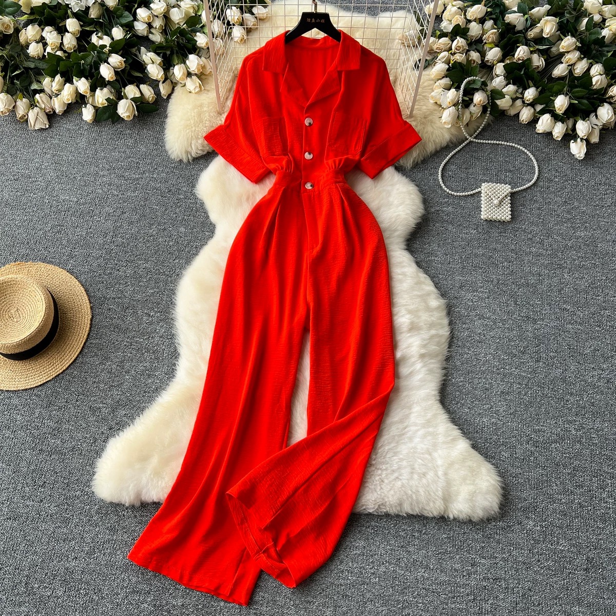 Let’s meet later jumpsuit CJS160 images