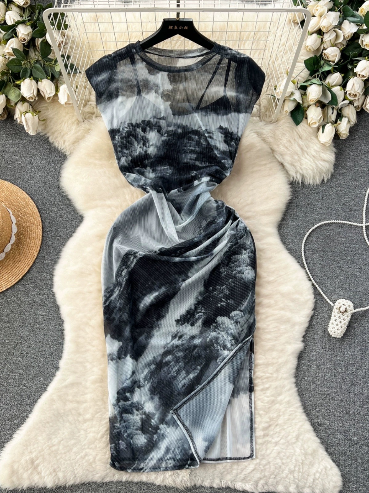 Smooth like wine dress & camisole CBC1105 image