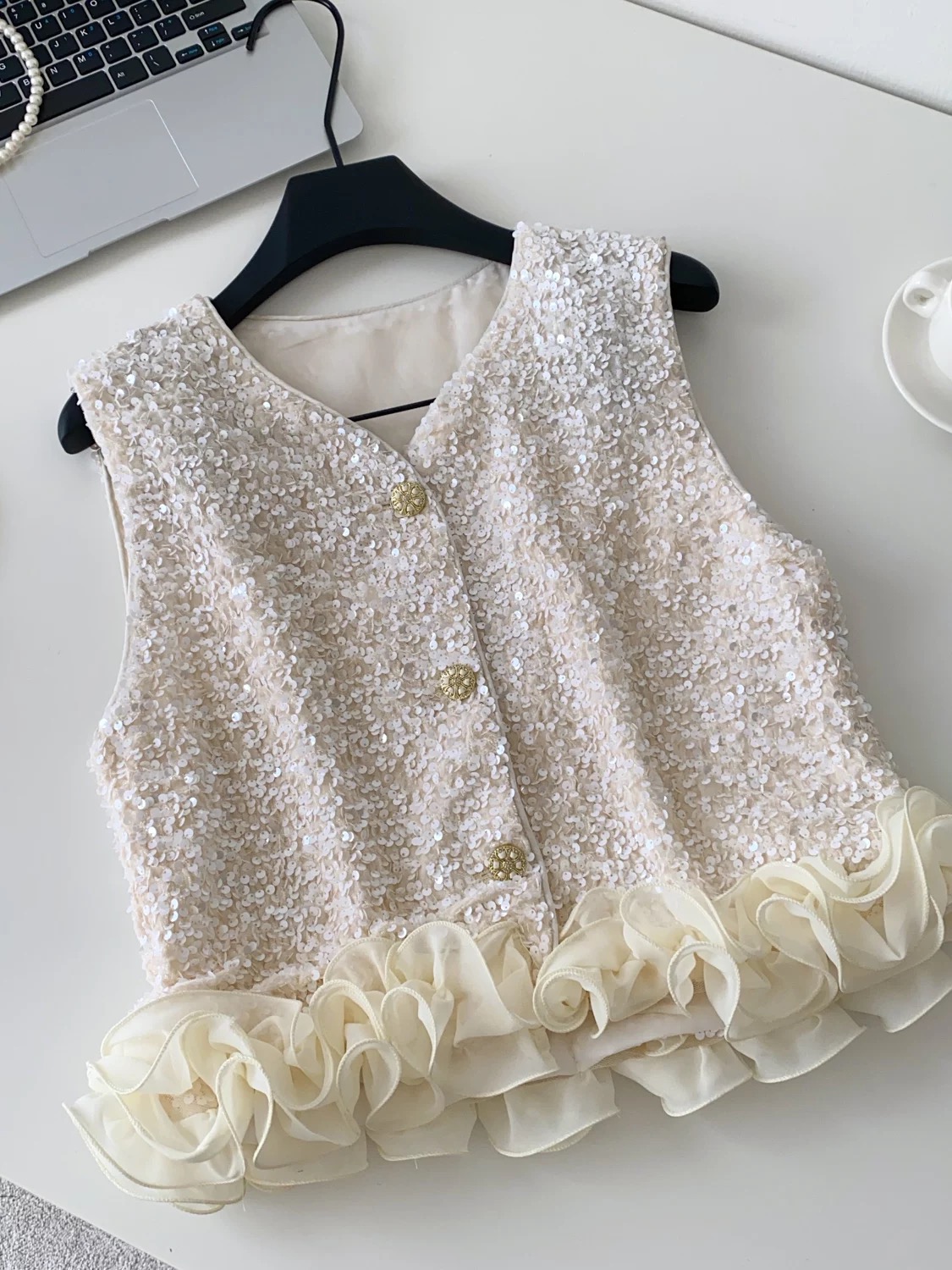 Paradise is calling soft waist coat COA167 image